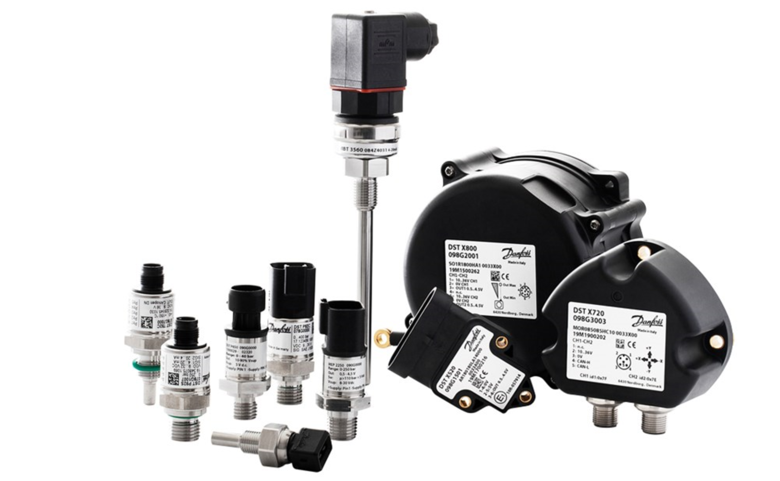 DANFOSS PRESSURE TRANSMITTERS & SENSORS 